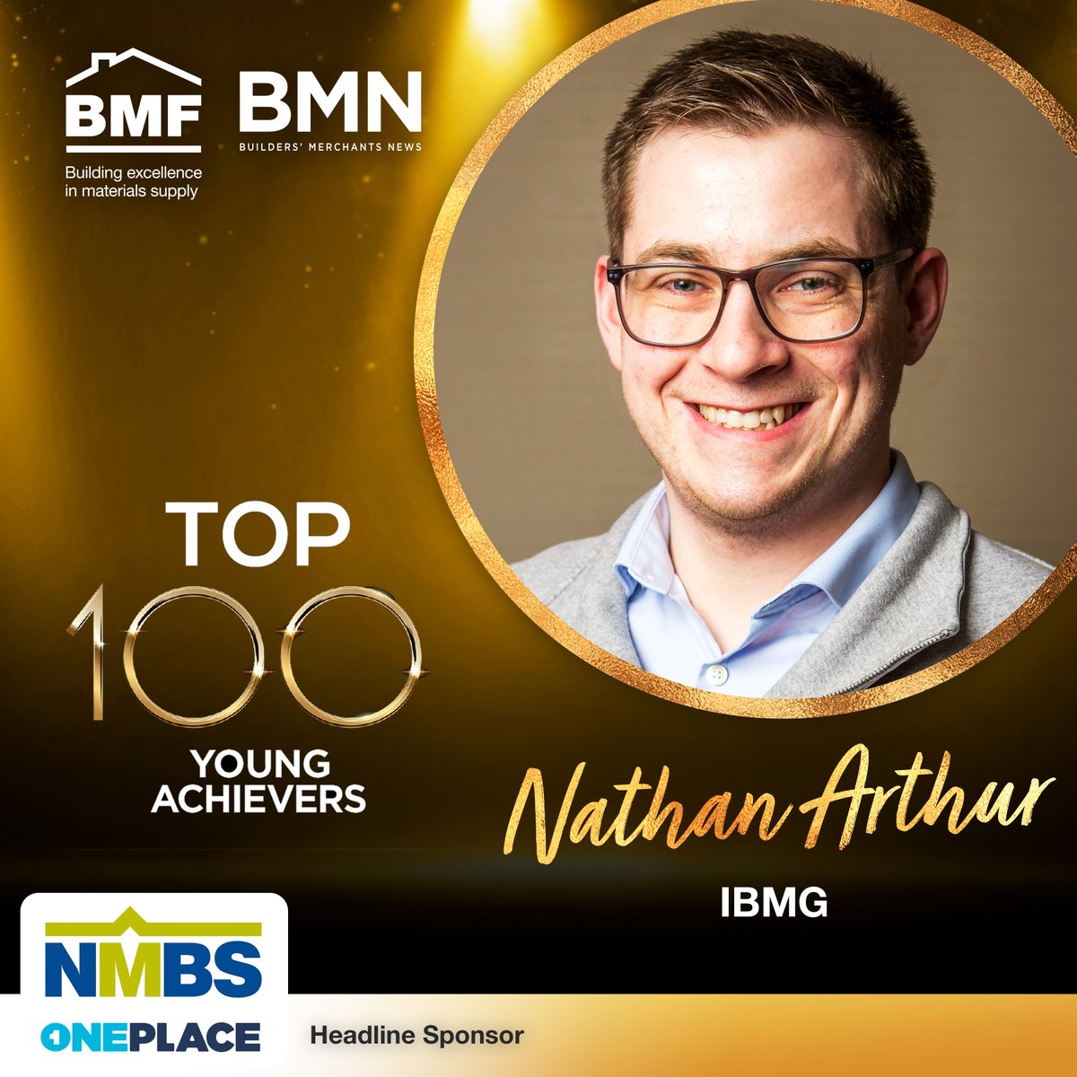 Today’s BMF and @BMerchantsNews Top 100 Young Achievers is Nathan Arthur, Group Head of Mergers and Acquisitions at Independent Builders Merchant Group. Head sponsor, @NationalMerch #Top100YoungAchiever