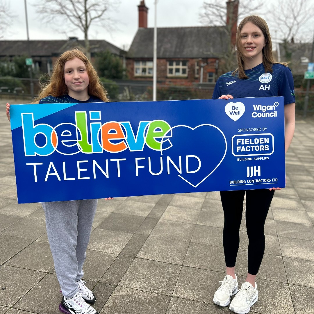Do you know a rising sports star who needs financial support? 🌟 @BewellW provides grants of up to £500 to help with travel, accommodation, competition/training fees and equipment. Sponsored by Fielden Factors & JJH Building Contractors. Apply by 31 May: Wigan.gov.uk/BelieveTalentF…