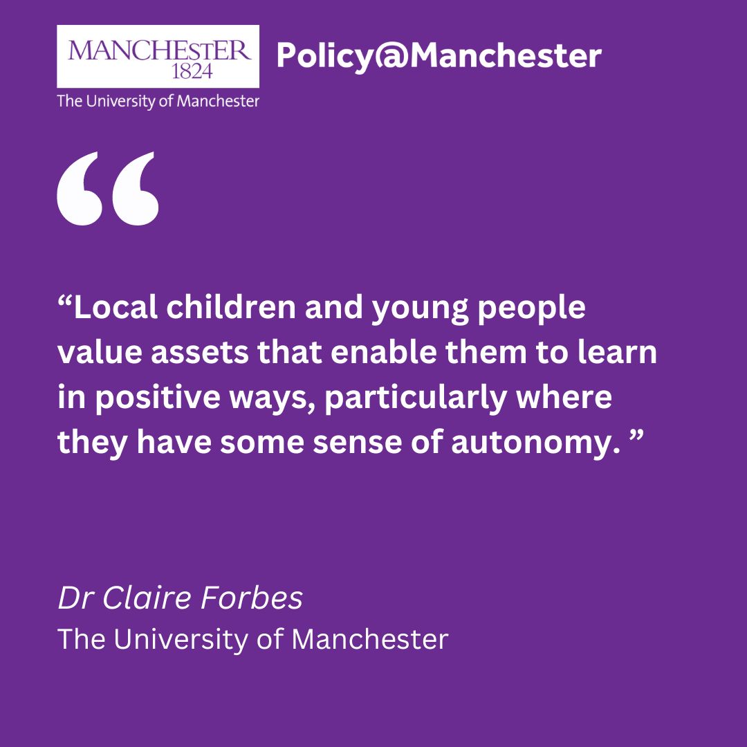 👩‍🏫 Education reform is a hot topic for policymakers - but can curricular/assessment reforms actually raise attainment or address key challenges facing schools? ✍️ @DrCldForbes explains how assets-based approaches could secure deep & sustainable reform: blog.policy.manchester.ac.uk/posts/2023/12/…