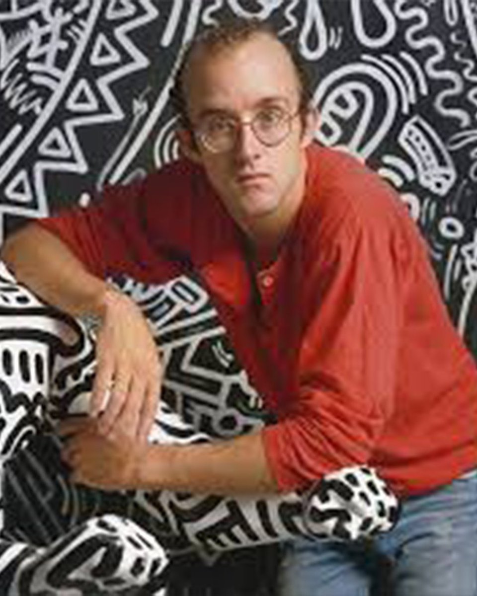 🎨 Today would have been #KeithHaring's 66th birthday. Haring shot to fame after plastering NYC’s subways with distinctive, cartoonish drawings. Before his death, he established the Keith Haring Foundation to provide art and money for AIDS organizations.