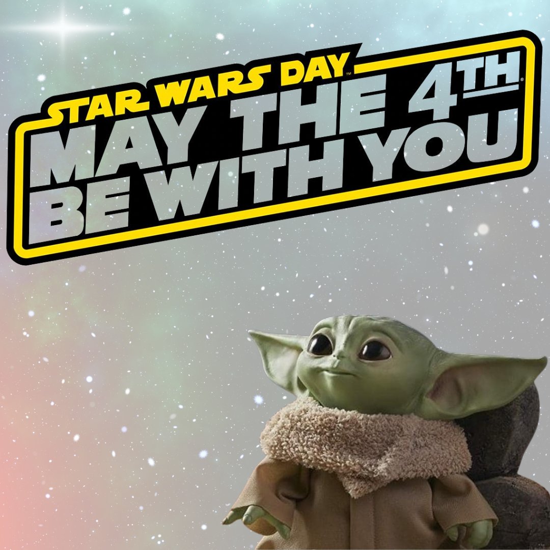 May the 4th be with you, always!
How are you celebrating?