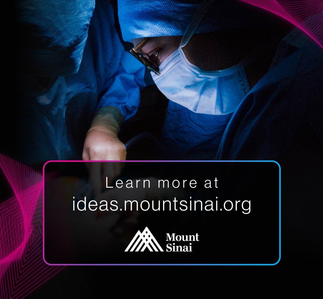 Explore the MSIN site! Our mission is to discover and develop leading-edge innovations! Connect with us today to learn more about specific research, technologies, and opportunities. ideas.mountsinai.org/about