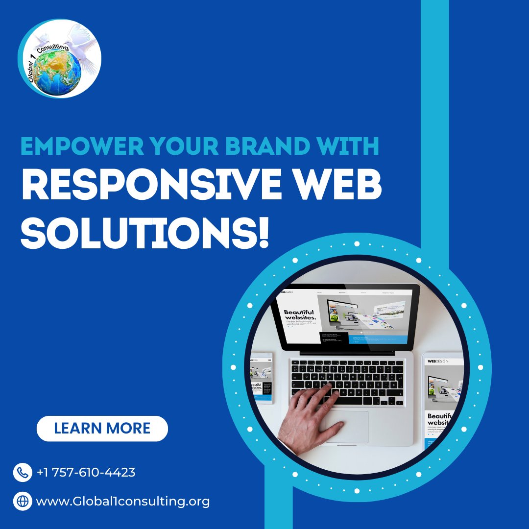 Empower your brand with responsive web solutions that adapt to any device and screen size.

Let's empower your online presence together!

#ResponsiveWeb #WebEmpowerment #DigitalExperience #MobileOptimization #CrossBrowserCompatibility #WebSolutions #OnlinePresence