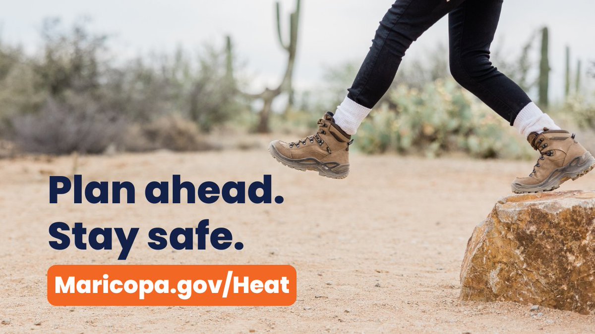 More than 200 hikers are rescued every year in Phoenix alone. As the weather gets hotter, think twice before heading out. Always be prepared with plenty of water, proper shoes and clothing, and protection from the sun.