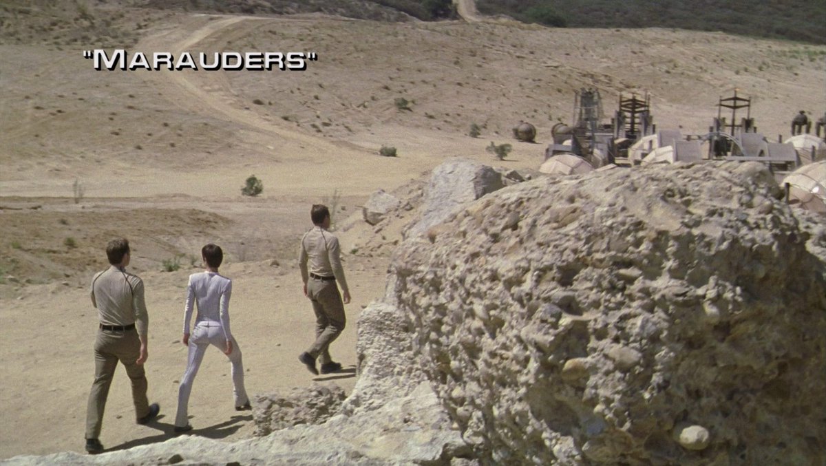 'Marauders' doesn't manage to find new facets to explore, but the quality of the production is strong, and it moves along at a serviceable clip. I most appreciate the classically western vibes and enjoy the way that connects to original #StarTrek flavors. Grade: C+ #TrekRewatch4