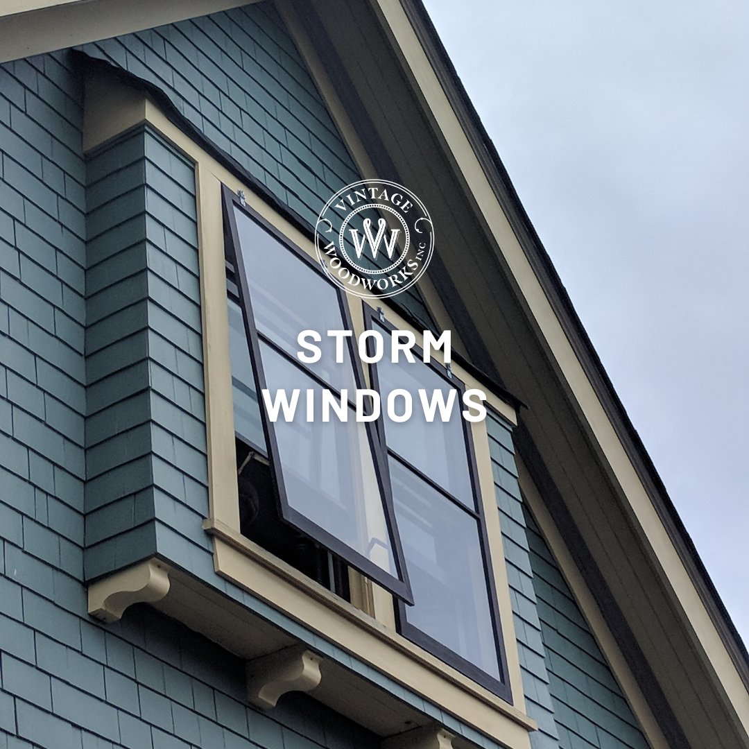 Did you know that storm windows can help reduce condensation buildup on your primary windows? They provide an extra buffer between the indoor and outdoor temperatures. This can help prevent moisture-related issues such as mold and mildew. #MadeinCanada #StormWindows