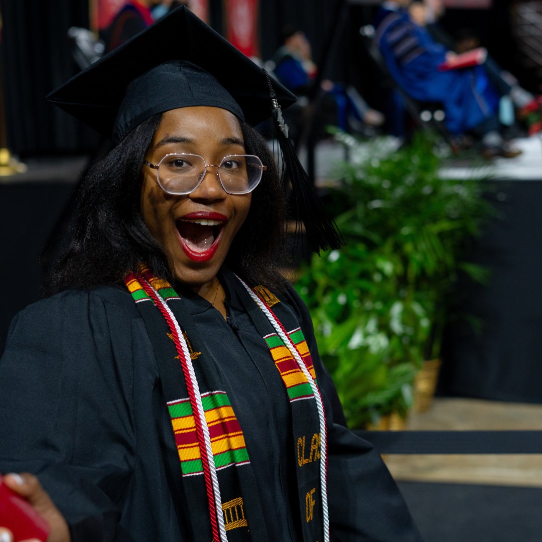 our face knowing graduation is less than a week away 🤩 #LamarUniversity #WeAreLU #LamarUGrad2024