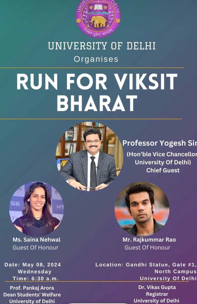Run for Viksit Bharat 🙏💪…. #viksitbharat