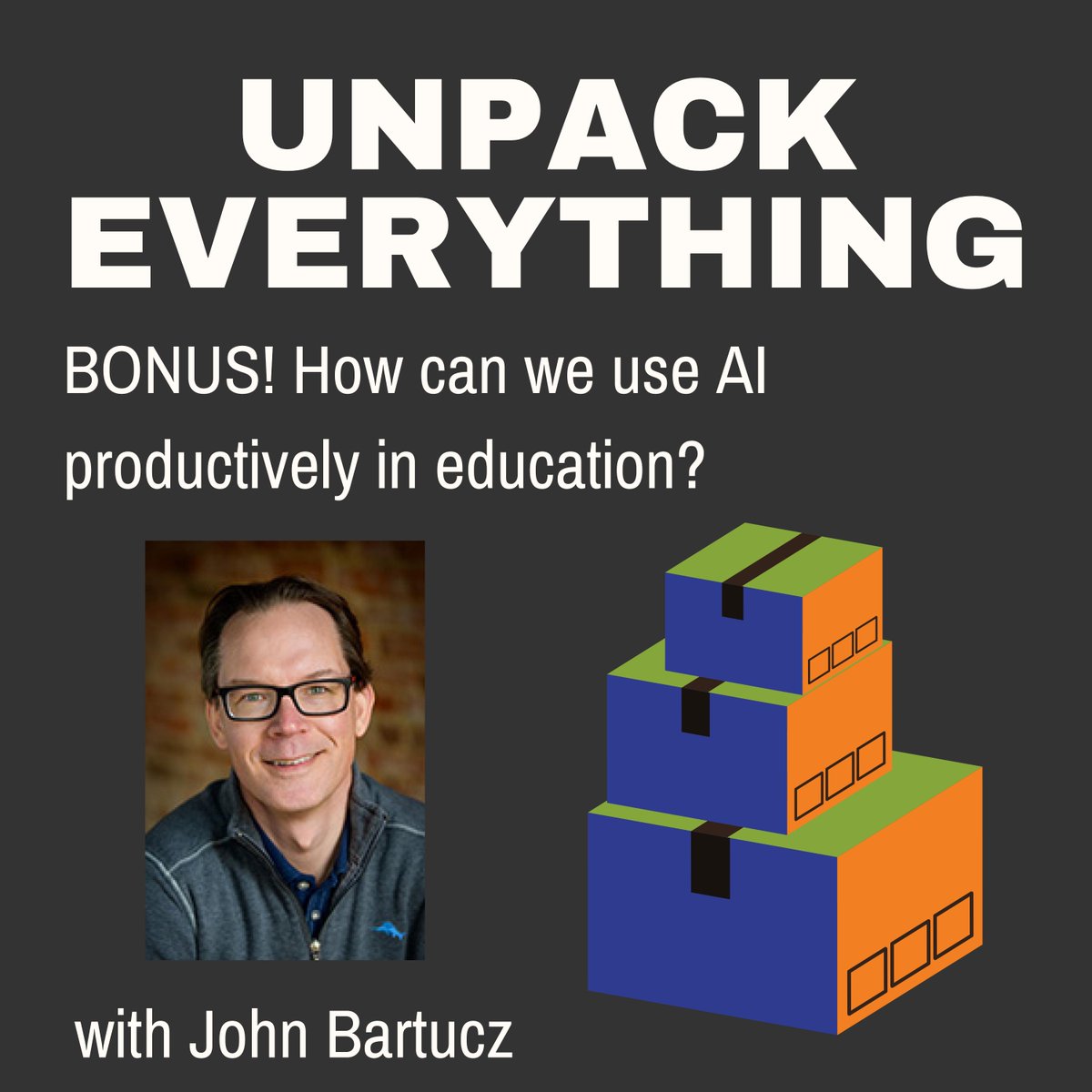 Surprise! We got to ask John Bartucz a couple questions about #AIinEducation too...enjoy! open.spotify.com/episode/5ax2b2…