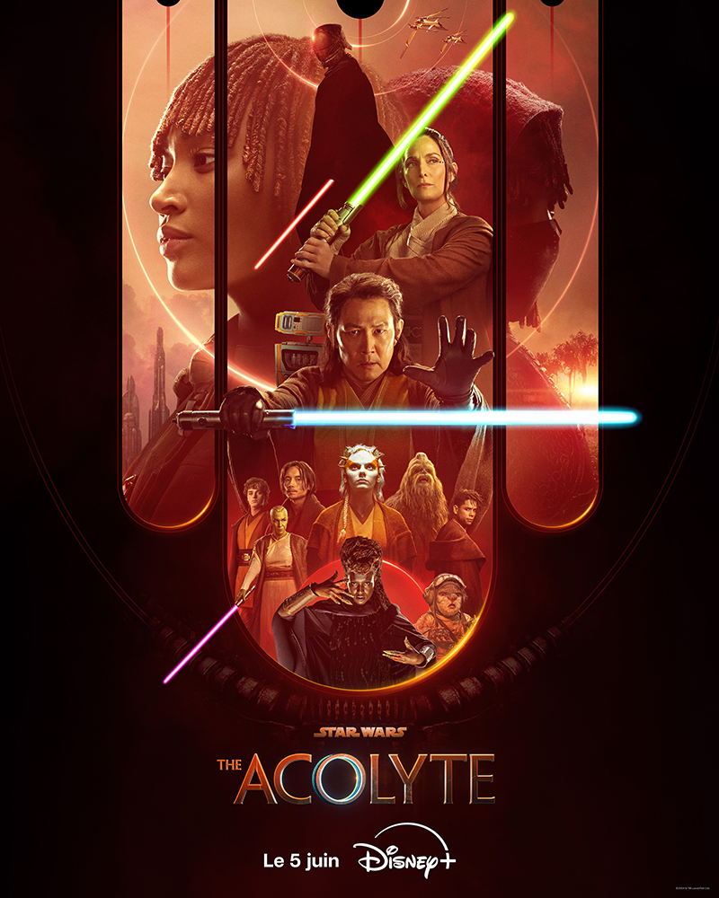 Tellement hâte d’être le 5 juin pour découvrir les deux premiers épisodes de The Acolyte sur #DisneyPlus.