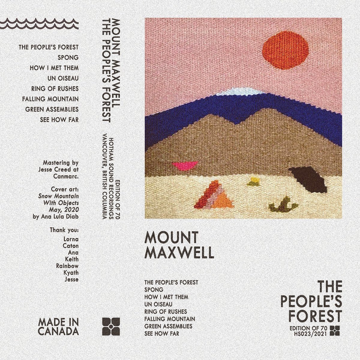 #NowPlaying #HeadphoneListening Mount Maxwell - The People's Forest from 2021 on Hotham Sound