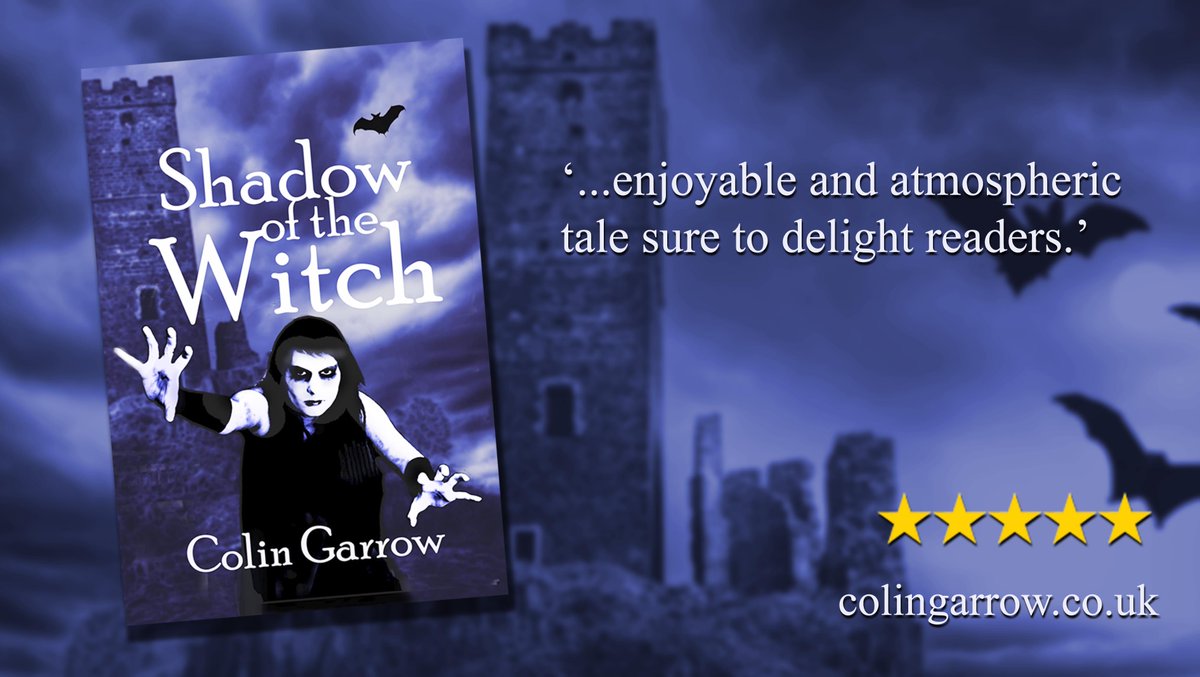 'Shadow of the Witch' by Colin Garrow
Book #2 in the Black Witch Saga
'...enjoyable and atmospheric tale sure to delight readers.'
geni.us/r4kqMtb
#blackwitchsaga #witch #witchcraft