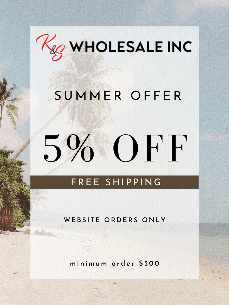 K&S Wholesale Inc (@kandswholesaler) on Twitter photo 