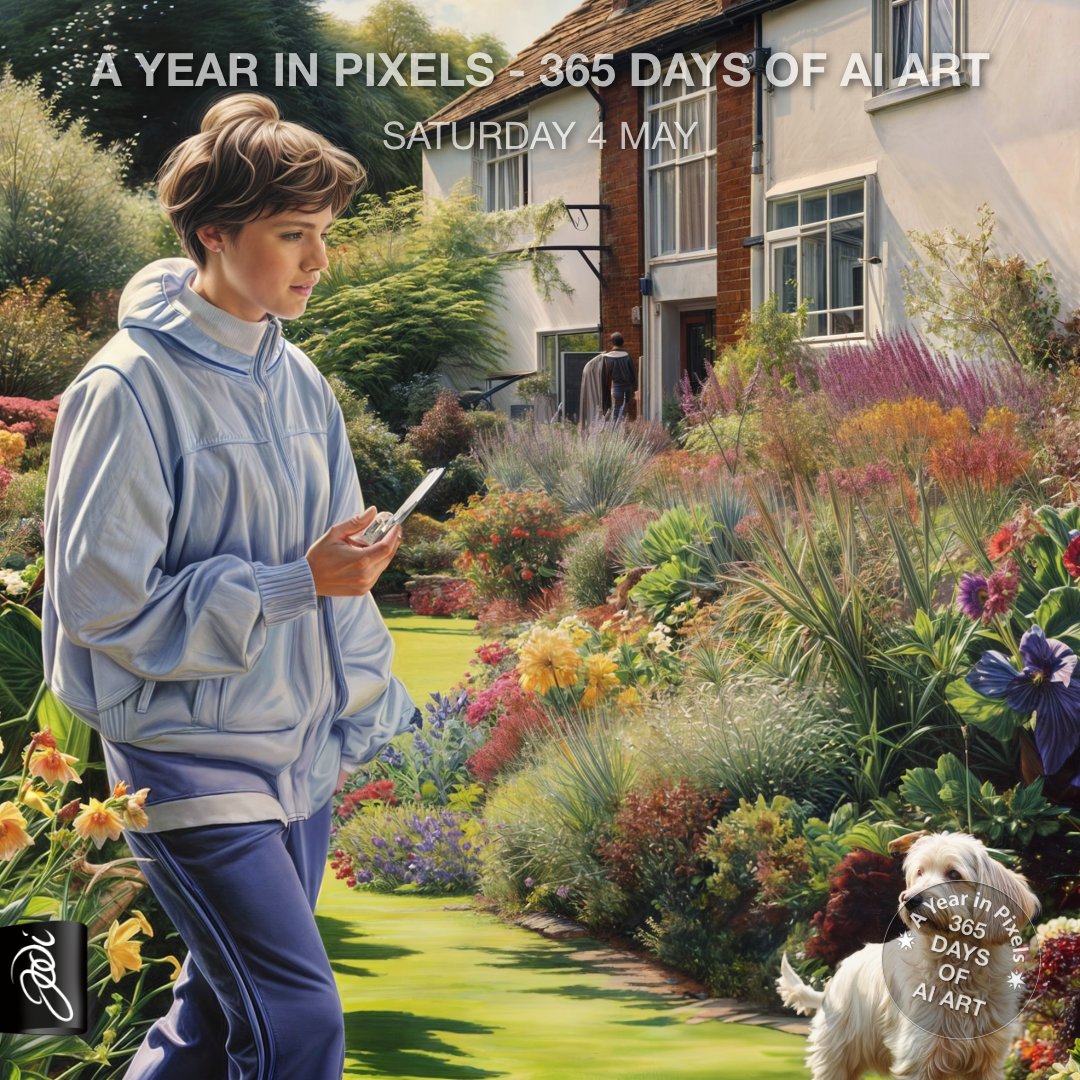 🌟 A Year in Pixels - 365 Days of AI Art🌟 Day 125 Welcome to a journey through time and creativity! Each day is a canvas. The prompt is simply the date. The art will unfold, one day at a time. #ayearinpixels #ai #AIart