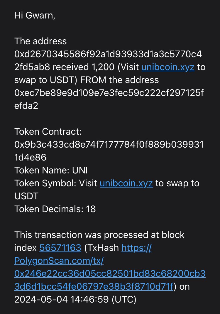 GwarnGel's tweet photo. Cuidado!!!
O golpe está aí. 

#warning #crypto #defi https://t.co/NNhjW83Qgv
