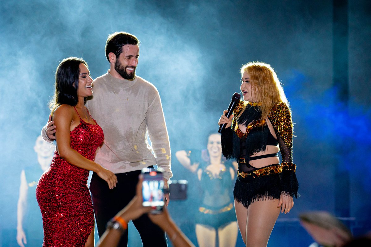 isabelle, matteus e a madrinha mor joelma: o maior trio existente em manaus ❤️