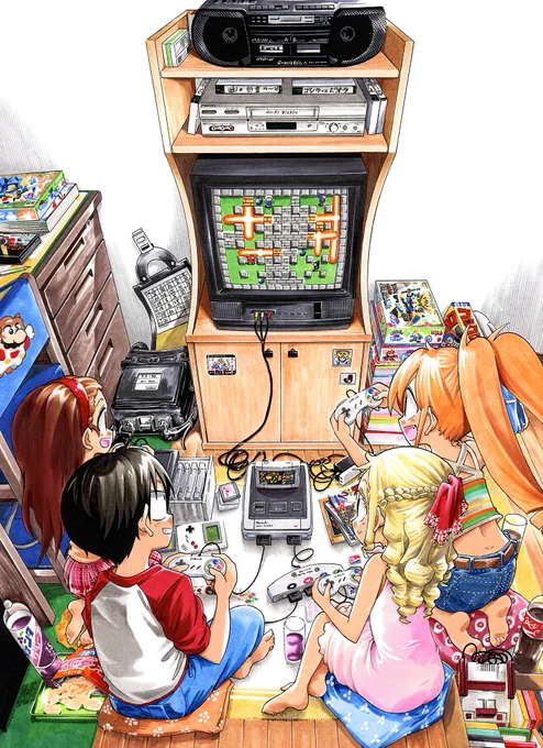 本日はこどもの日なので子供時代の思い出を元に描いた漫画載せますので是非ご覧ください(1/5) #こどもの日 