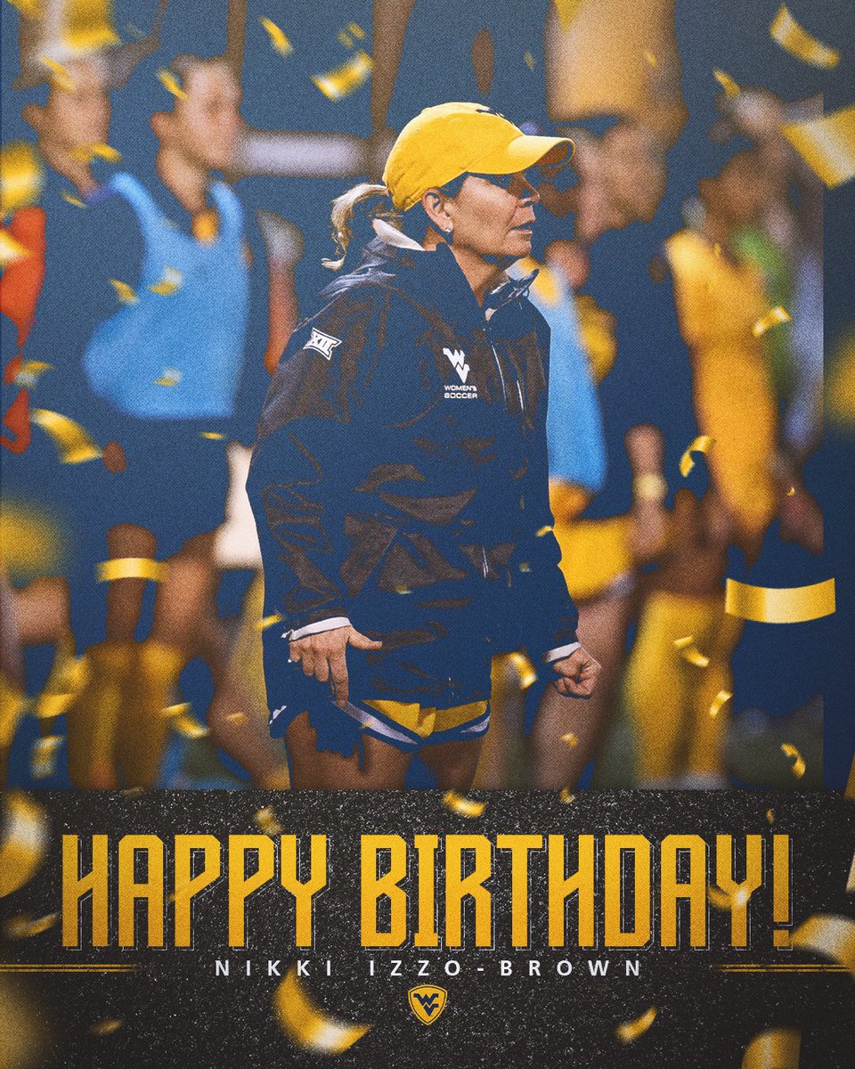 It’s the 🐐’s birthday! 🎉 Happy birthday, @WVUIzzoBrown! We hope it’s a great one! 🥳 #HailWV