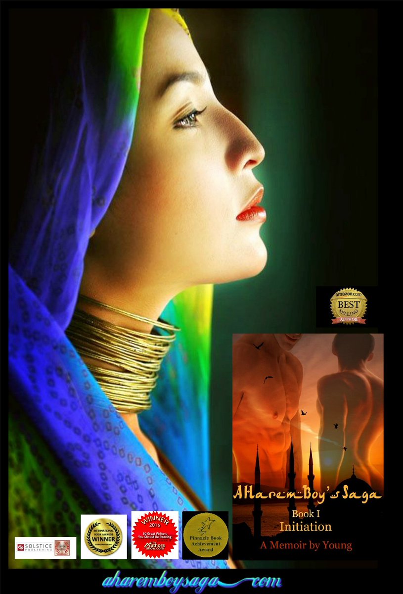 Be veiled in glorious love.
INITIATION amzn.to/2QxwhxN is a sensually illuminating true story about a young man coming-of-age in a secret society & a male harem.
#AuthorUproar
#BookBoost