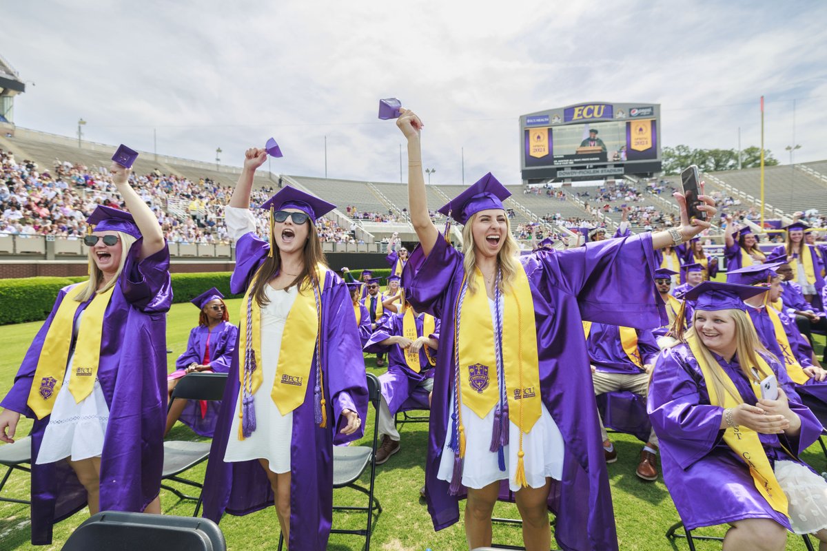 We're still reminiscing on #ARRRGH time with #ECU24 💜
#ICYMI, enjoy the photos from this weekend’s events 📸 

#ECU24 Commencement ➡️ flickr.com/photos/ecuphot…