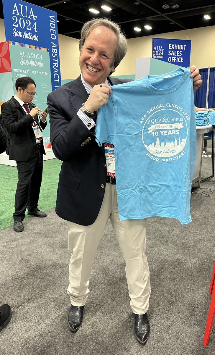All the cool kids are doing the #AUACensus. Be like @MaleHealthDoc and be a cool kid! #AUA24