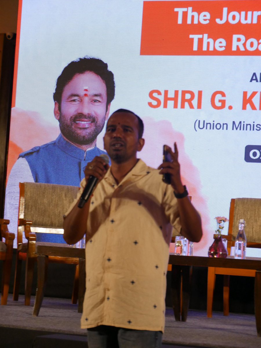 Got a chance to interact with volunteers at Taj Deccan hotel hosted by Forum for Good Governance. Thank you for giving the opportunity. It was a great event, Hon'ble @kishanreddybjp ji answered each and every question so patiently. Thank you to all the volunteers who turned…
