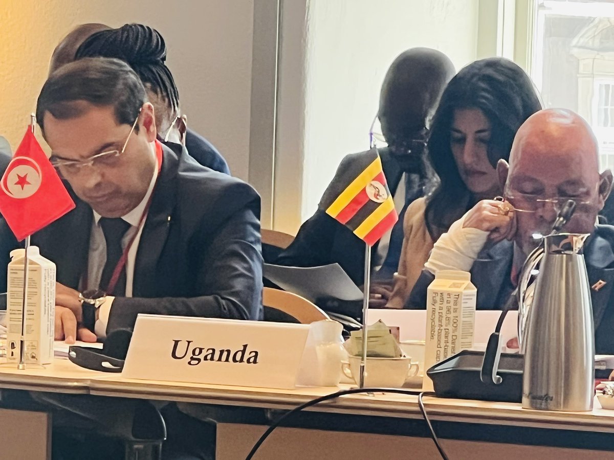 Hon. Gen. Odongo Jeje Abubakhar , Minister of Foreign Affairs  attending the  2024 Nordic- African Foreign Ministers meeting  in Copenhagen from 2nd - 3rd May 2024.