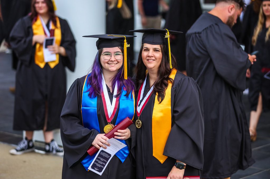 UCumberlands's tweet photo. The first undergraduate ceremony has come to a close. Congratulations on your #onebigwalk grads. https://t.co/ee4SCkFpfa