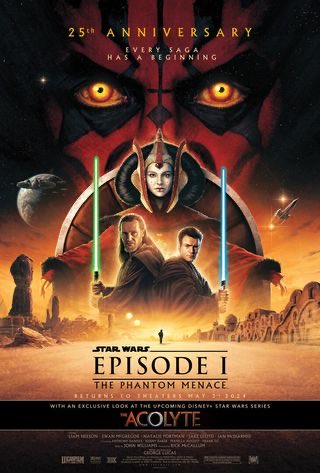 Seeing Phantom Menace on the big screen in honour of #May4thBeWithYou never gets old - the podracing scene and Duel of the Fates is so exhilarating to watch in a packed crowd, combined with the amazing John Williams score.