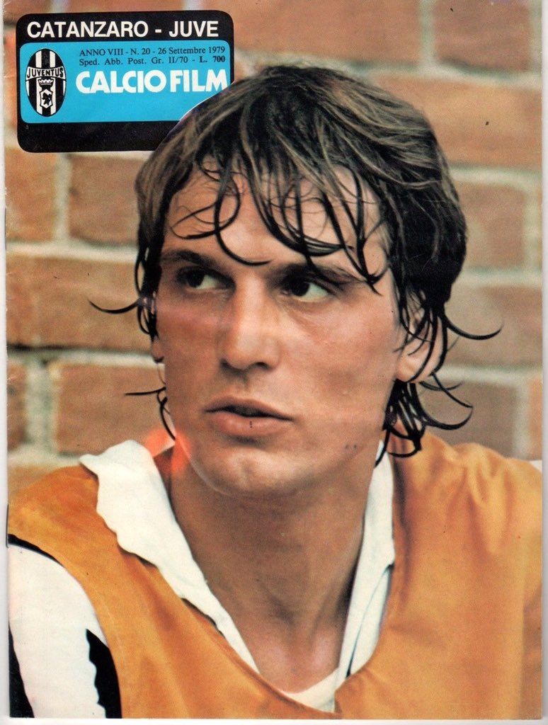 Marco Tardelli 🇮🇹 , Portada de Calcio Film, 1979. Fue uno de los nombres más importantes de Italia y la Juventus entre la 75-85. En aquel momento, la mayoría de la selección italiana era la Juventus.