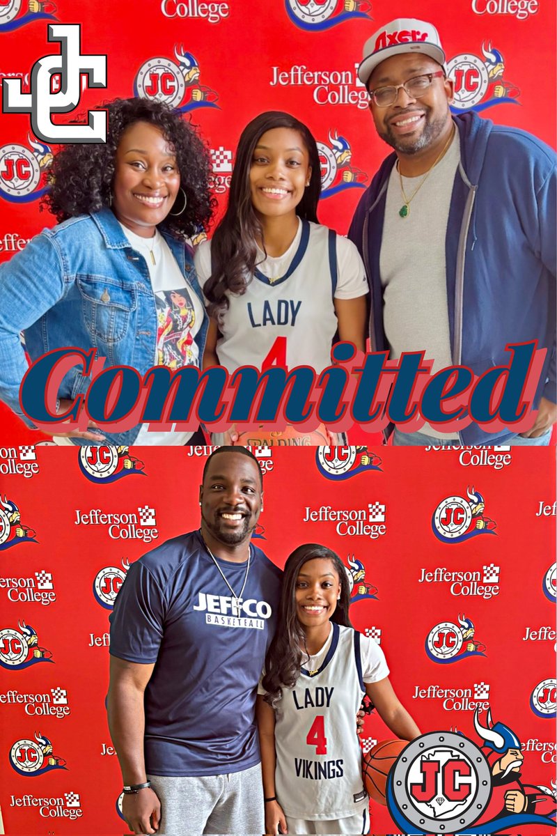 After a great visit &amp; talk with <a href="/CBreadWalker1/">🏀 Coach CB Walker 🏀</a> &amp; <a href="/P_ROB10/">Precious Roberts</a> I will be committing to <a href="/JeffcoHoops/">Jeffco Basketball</a> !! I want to thank all the coaches that recruited me and a special thanks to my parents for always being my biggest supporters.
#committed #LVM #GoVikes