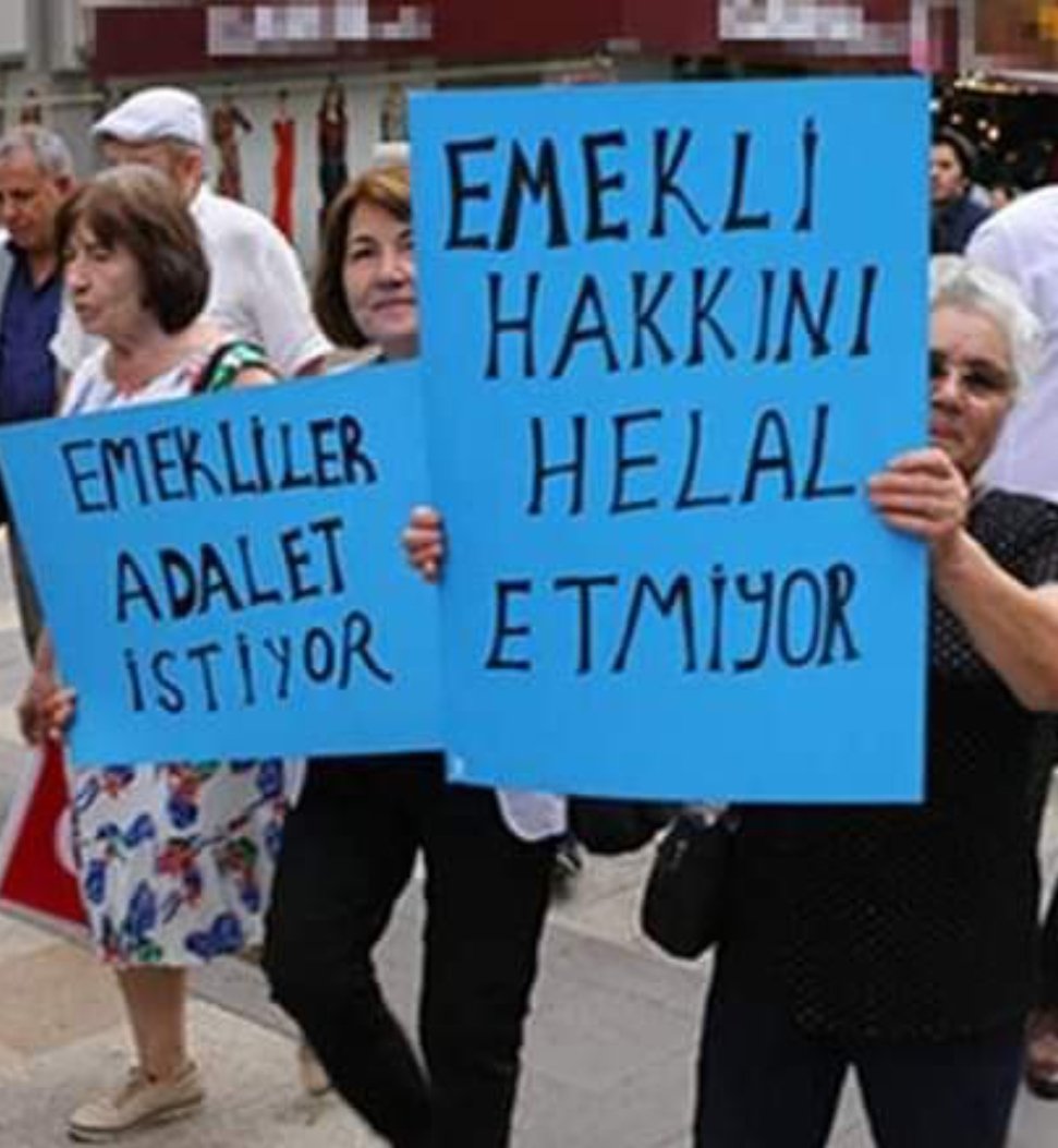 Ben Helal Etmiyorum #emeklisiziistemiyor