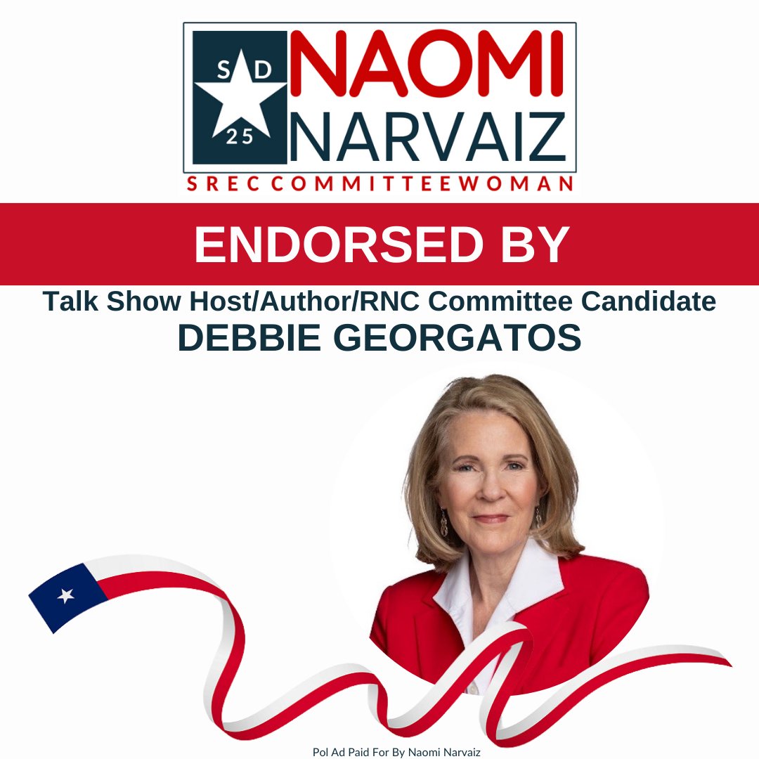 I am thrilled to announce this surprise endorsement! I'd like to thank Debbie and know together we will continue to Defend Texas, Save America!  #txgop
#srec #sd25 #gop #leadright #grassrootsleadership #grassrootsconservatives #courageousconservatives