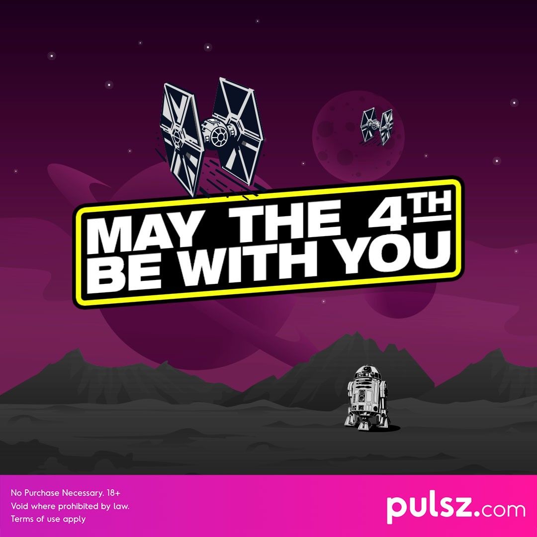 May the 4th be with you! 🌟 Celebrating all things galaxy far, far away on this special day.