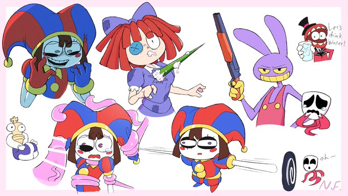 new episode☆
#TheAmazingDigitalCircus 