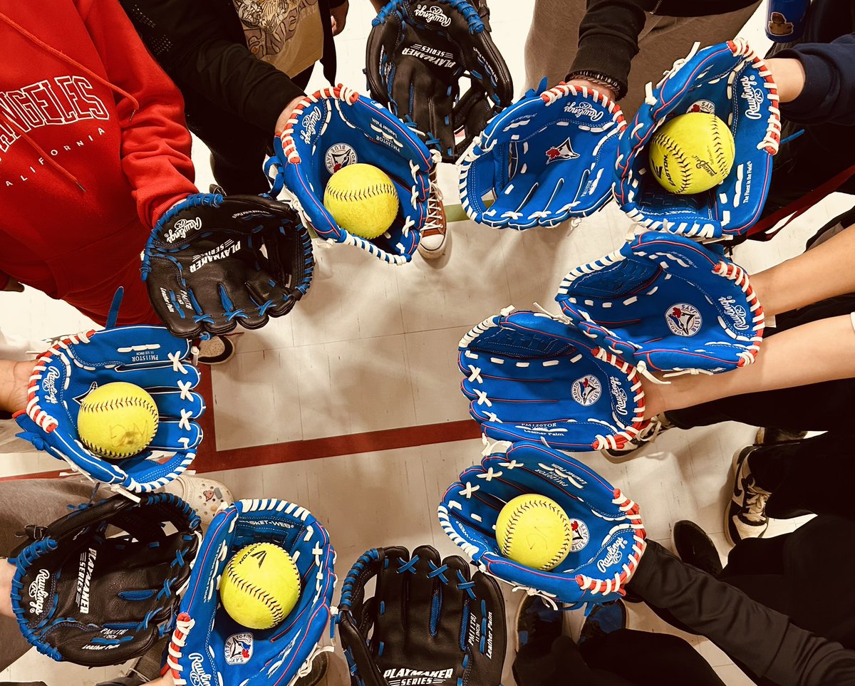 Ms. Sousa (@msksousa) on Twitter photo It’s softball season! 🥎💙
It was our first school game this past week. We lost by only 1, but so proud of the team. Can’t wait for the rest of the season! <a href="/wilton_grove/">Wilton Grove P.S.</a> Go Wizards! 💙Also, thank you to @jayscare for the softball equipment for our “Girls at bat” program. It’s softball season! 🥎💙
It was our first school game this past week. We lost by only 1, but so proud of the team. Can’t wait for the rest of the season! <a href="/wilton_grove/">Wilton Grove P.S.</a> Go Wizards! 💙Also, thank you to @jayscare for the softball equipment for our “Girls at bat” program.