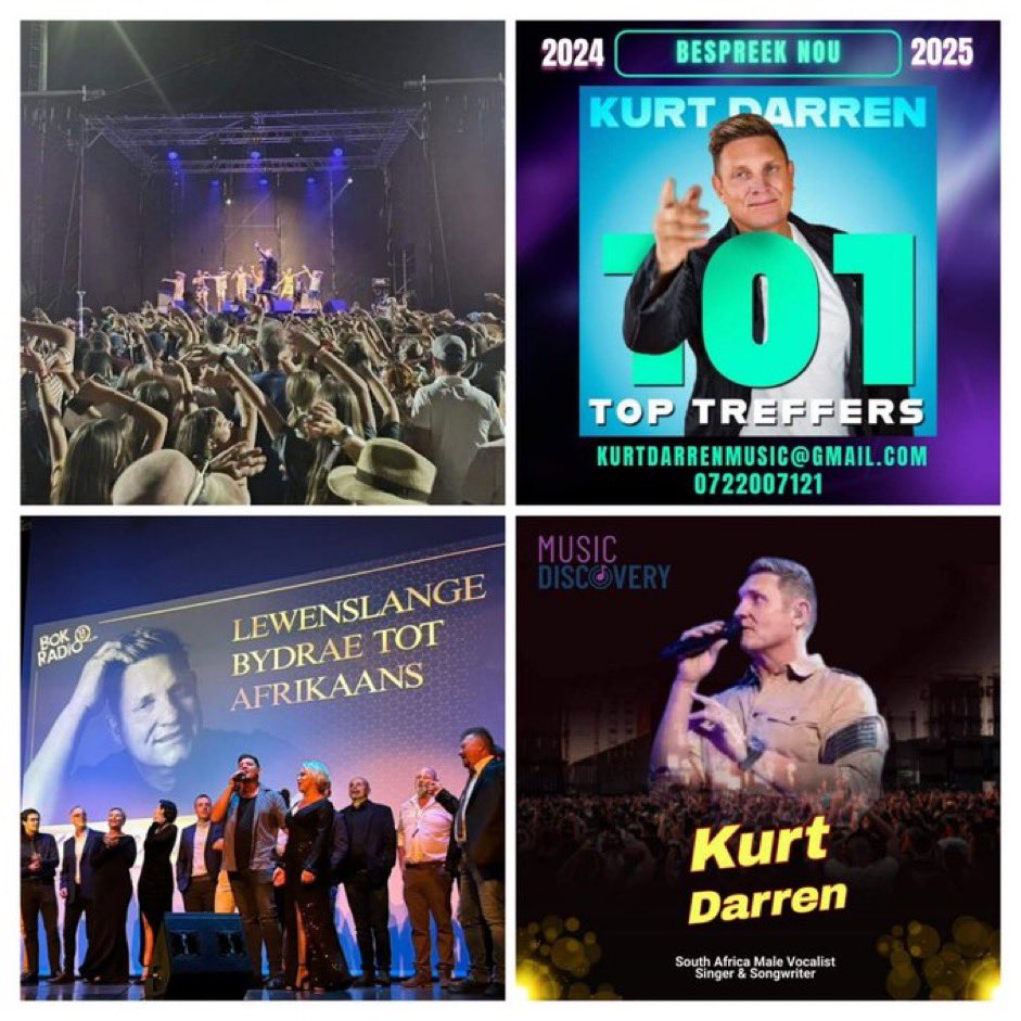 KURT DARREN Besprekings/Bookings:- kurtdarrenmusic@gmail.com WhatsApp 🤳 0722007121 @KurtOfficial @DUNAYNORTJE @SelectMusiek @SonyMusicAfrica @BokRadio @kykNETtv