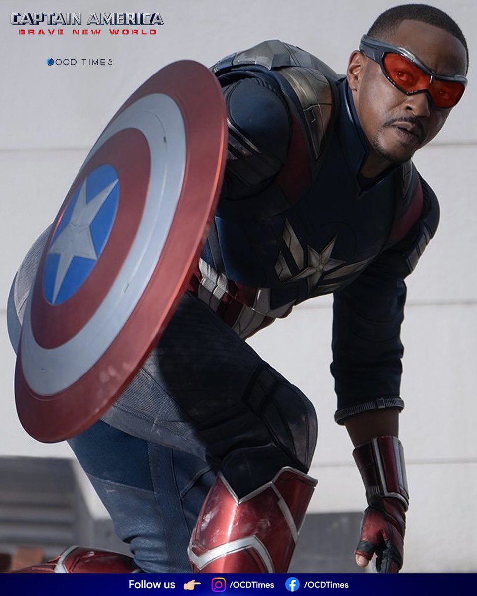 New still from Captain America: Brave New World
.
#OCDTimes #MCU #MarvelCinematicUniverse #MarvelStudios #MarvelUniverse #MarvelIndia #MarvelHindi #CaptainAmerica #AnthonyMackie #SamWilson #CaptainAmericaBraveNewWorld