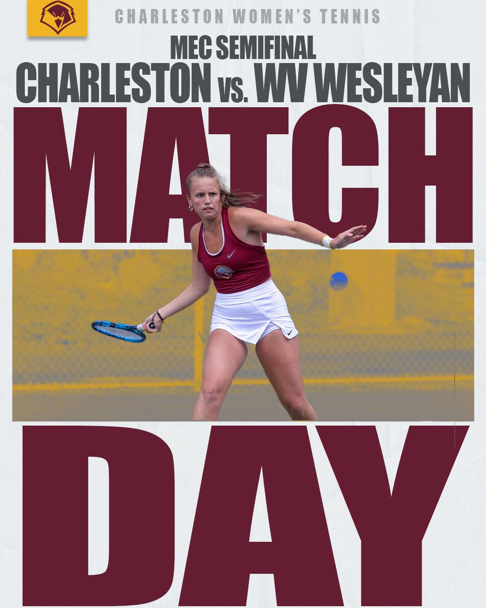 🎾 The Golden Eagles and the Bobcats of West Virginia Wesleyan will square off this afternoon in the Semifinal round of the Mountain East Conference Tournament 😤 🆚 West Virginia Wesleyan 📍 Charleston, WV ⌚️ 2:30 PM 📊 ioncourt.com/ties/663430102… #WingsUp