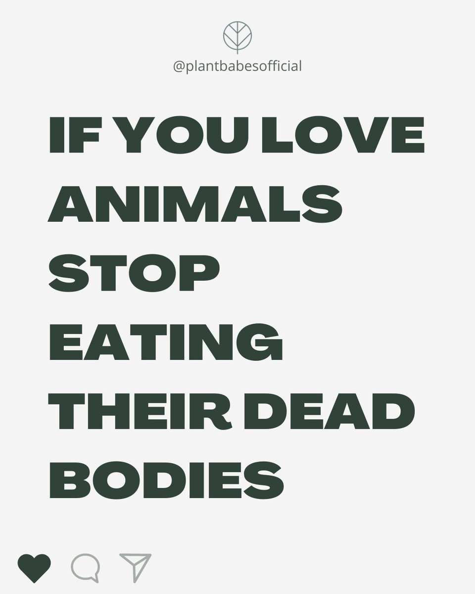 If you love animals stop eating them!! #govegan #Vegan