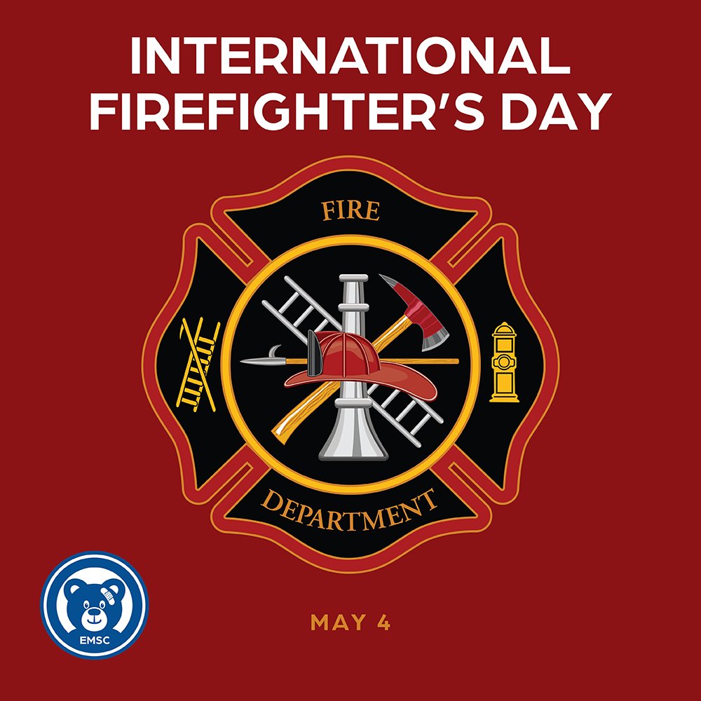 Happy International Firefighters’ Day! Thank you to all fire-rescue teams who care for kids. 

Find resources to support you in providing high-quality prehospital pediatric care here: ow.ly/b5NW50PY9M8