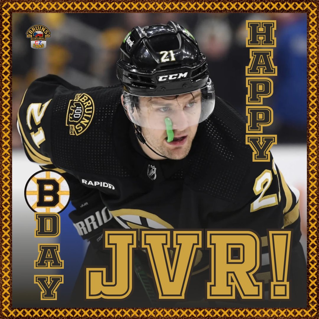HAPPY BIRTHDAY, JVR!
🍾🥂🎂

@JVReemer21 #HappyBirthday #NHLBruins #bruinsfamily #bostonbruinsCZfans #bruins #bostonbruins #BruinsCentennial