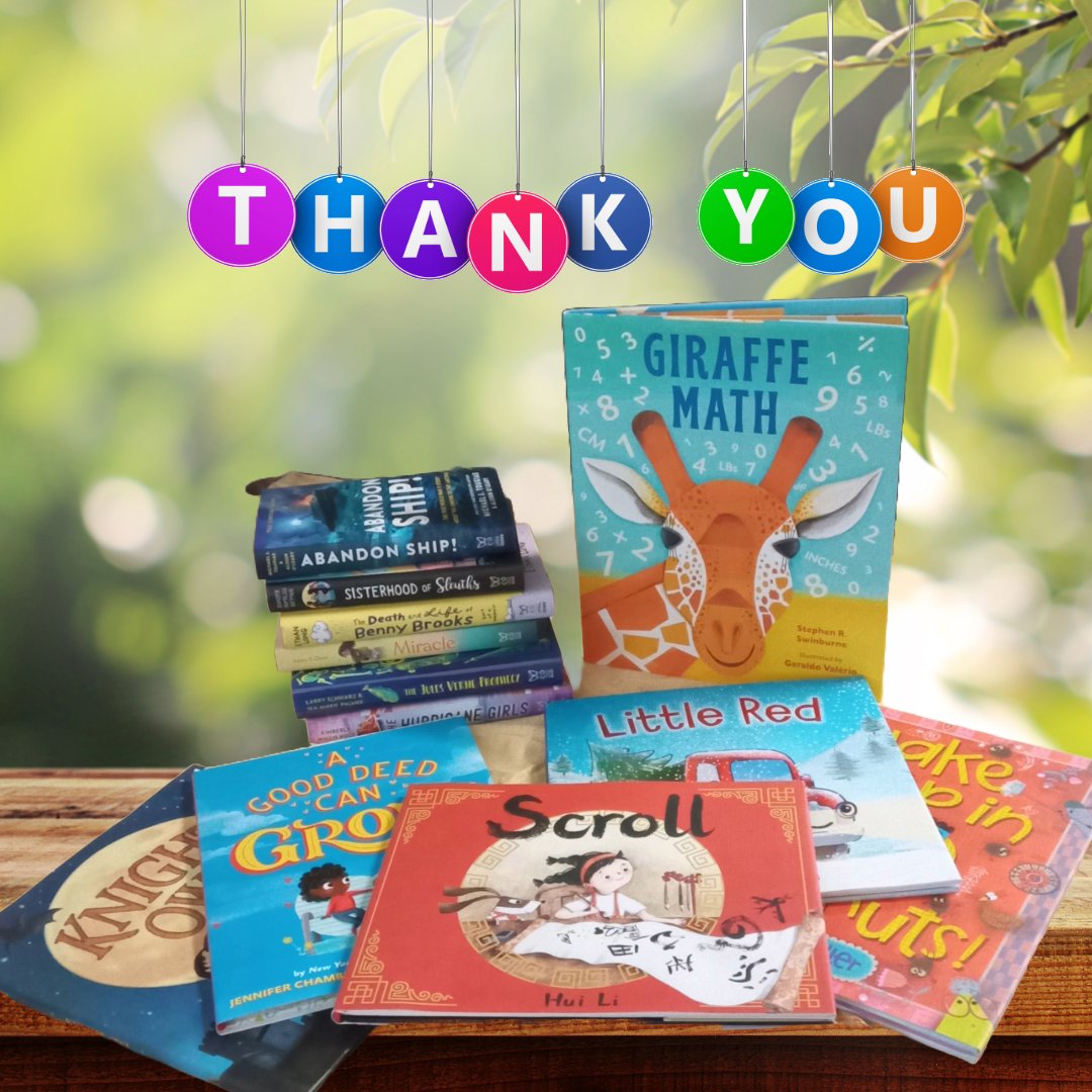 Thank you, Hatchett Book Group, for your incredible contribution to KNTR! Your books are not only entertaining but also empowering young minds. Together, we're making a difference one story at a time. 
#LiteracyMatters #keepkidsreading #booksforchildren #KidsNeedToRead