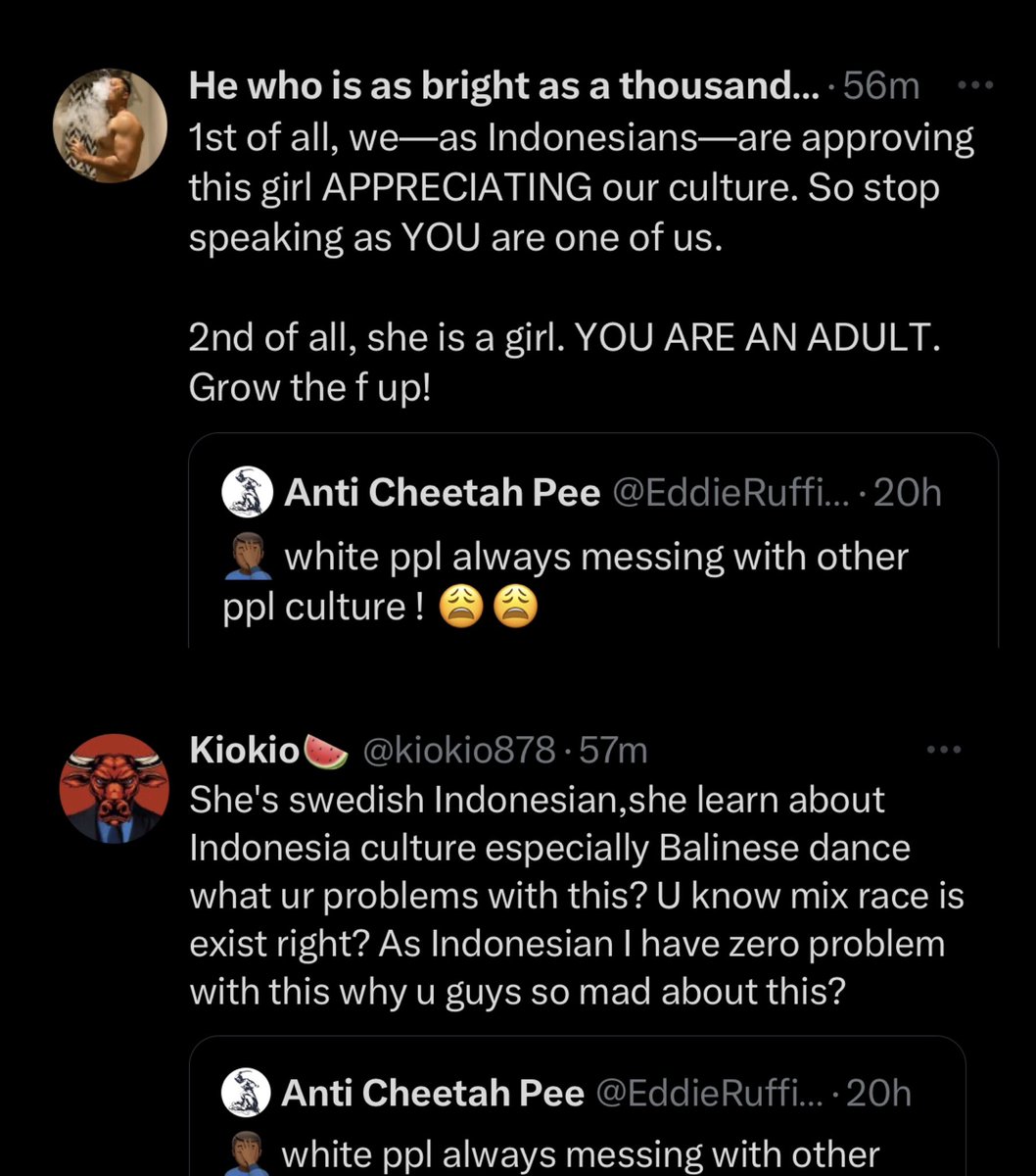 Tremendous content today as a preteen girl becomes a target for the type of twitter user who likes to tweet about “Wypipo”. Her crime: daring to perform an Indonesian dance. The reaction in Indonesian twitter was quite different.