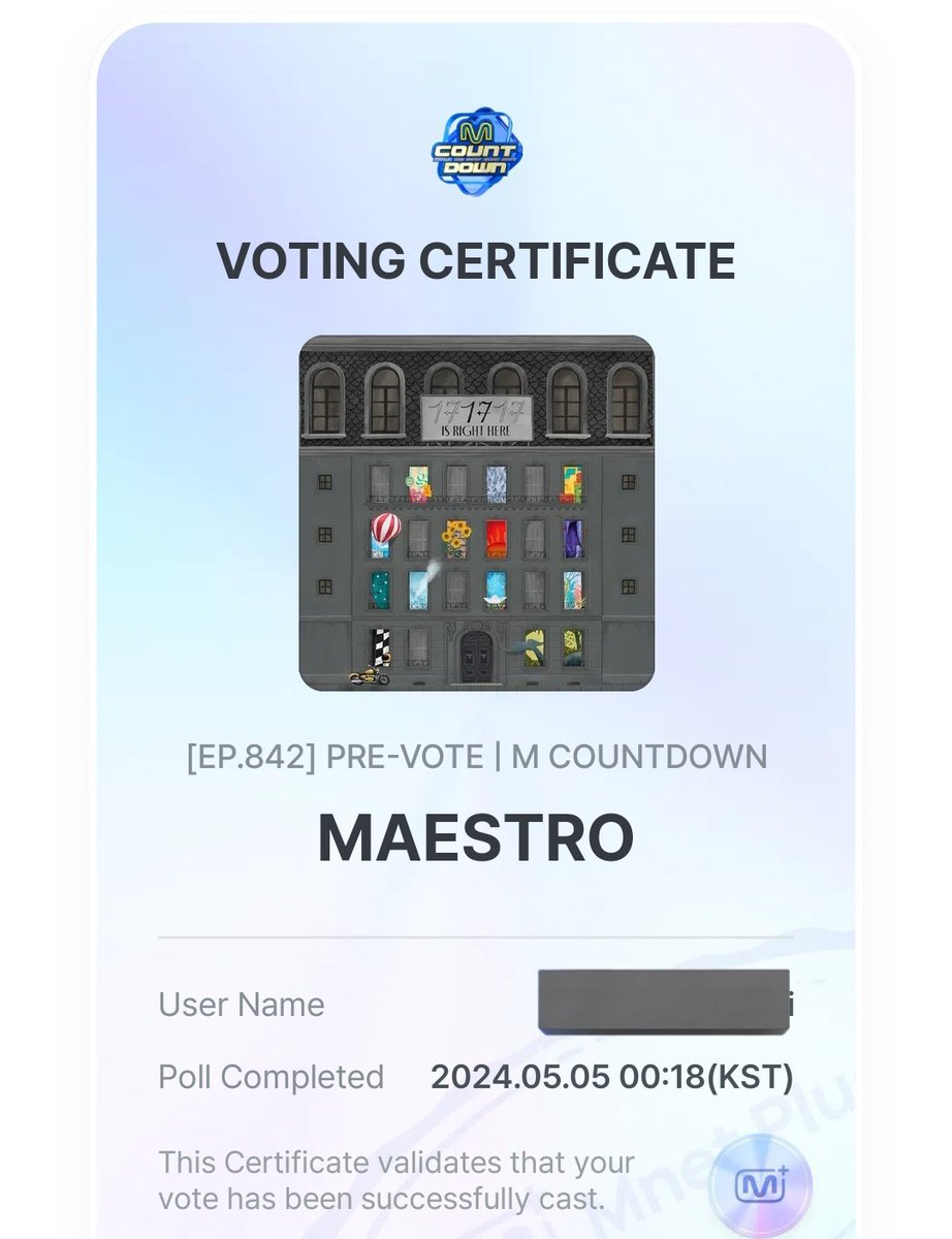 ‼️ EVERYONE, THE VOTING RESTARTS NOW! DON'T FORGET TO VOTE. ‼️ — download the app mnet plus and vote for maestro! you can vote once per day !! — ends on: may 6th, 11:59 PM KST #SEVENTEEN #MAESTRO @pledis_17