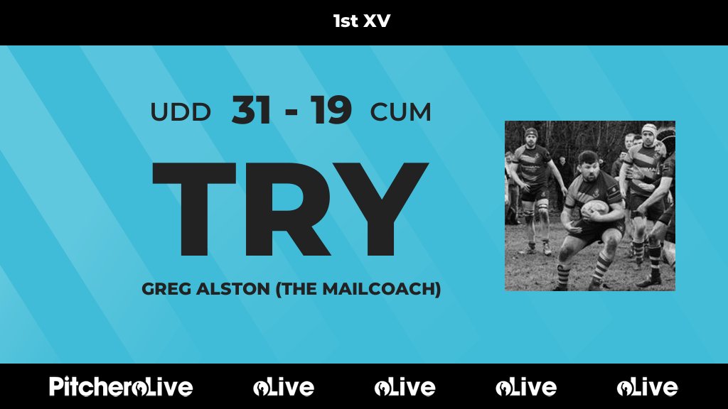 67': Greg Alston (The Mailcoach) scores for Uddingston RFC 🙌 #UDDCUM #Pitchero pitchero.com/clubs/uddingst…