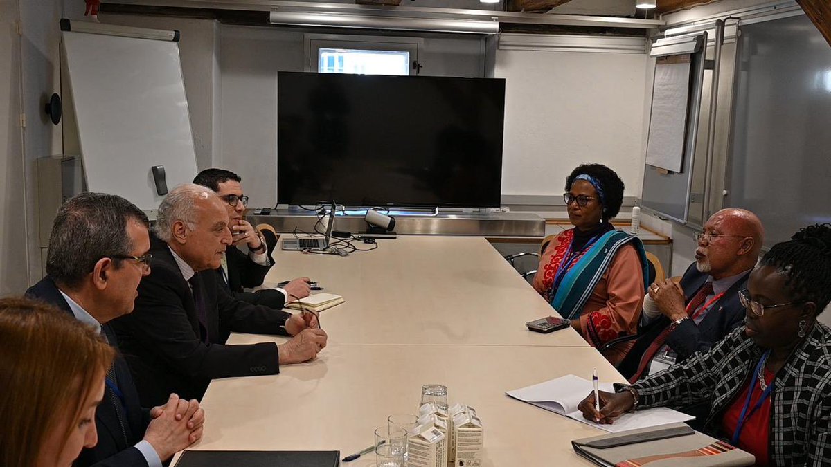 On the sidelines, of NAFM, Hon. Minister had bilateral meetings with; 
1.The Danish Minister for Development Cooperation and Global Climate Policy
2.Minister of Foreign Affairs of Algeria, 
3.Minister of Foreign Affairs of Libya, 
Also, co- chair a session on peace and security