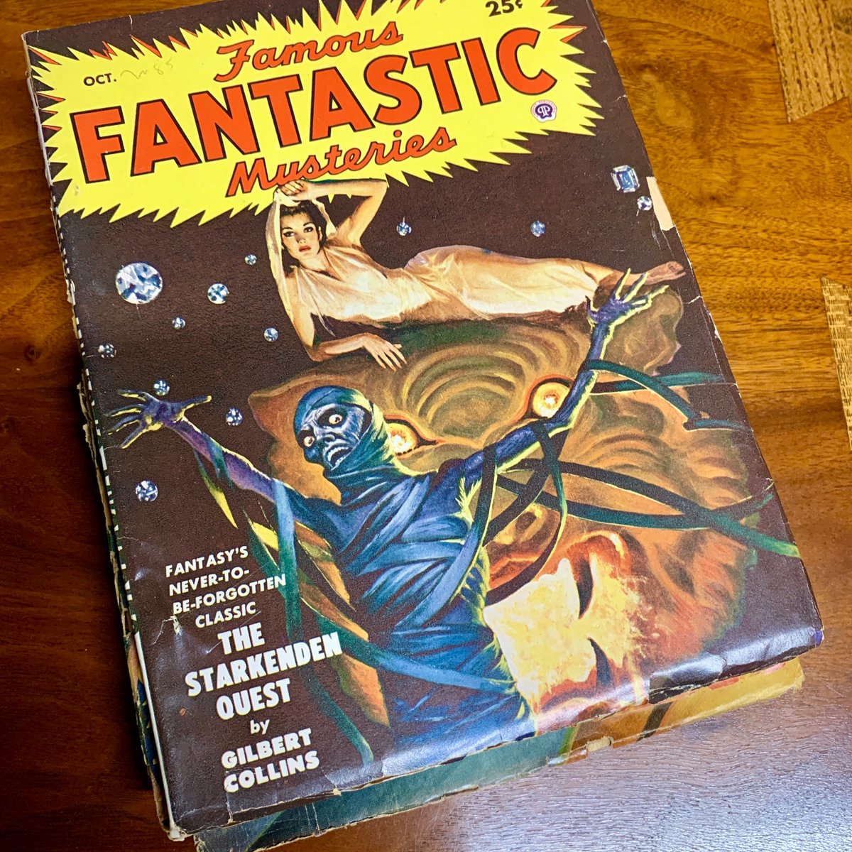 Came across some of my pulps while doing some things and thought you might enjoy…