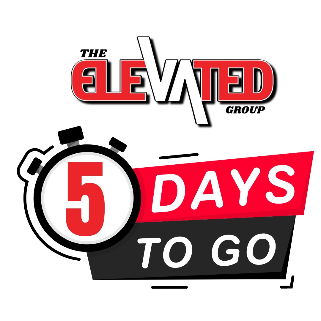 Down to five! ⏰

#TheElevatedGroup #CountdownAlert #AlmostThere #LaunchDay