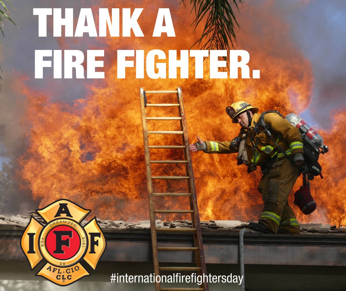 Today, on #InternationalFirefightersDay, we honour the brave men & women who put their lives on the line every day to keep our communities safe. Your courage, sacrifice, & dedication do not go unnoticed. Thank you for your unwavering commitment to serving others. Stay safe! 🚒